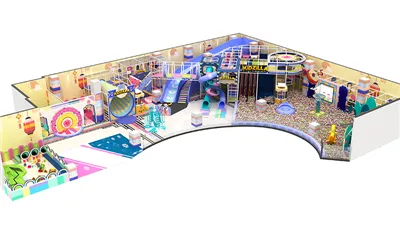 Playhouse Ġewwa Bi Slajd